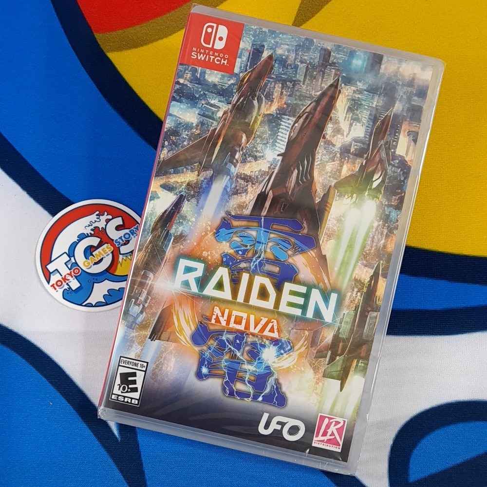 Raiden NOVA Nintendo Switch US Physical Game [Multi-Language/Action Shooting] NE