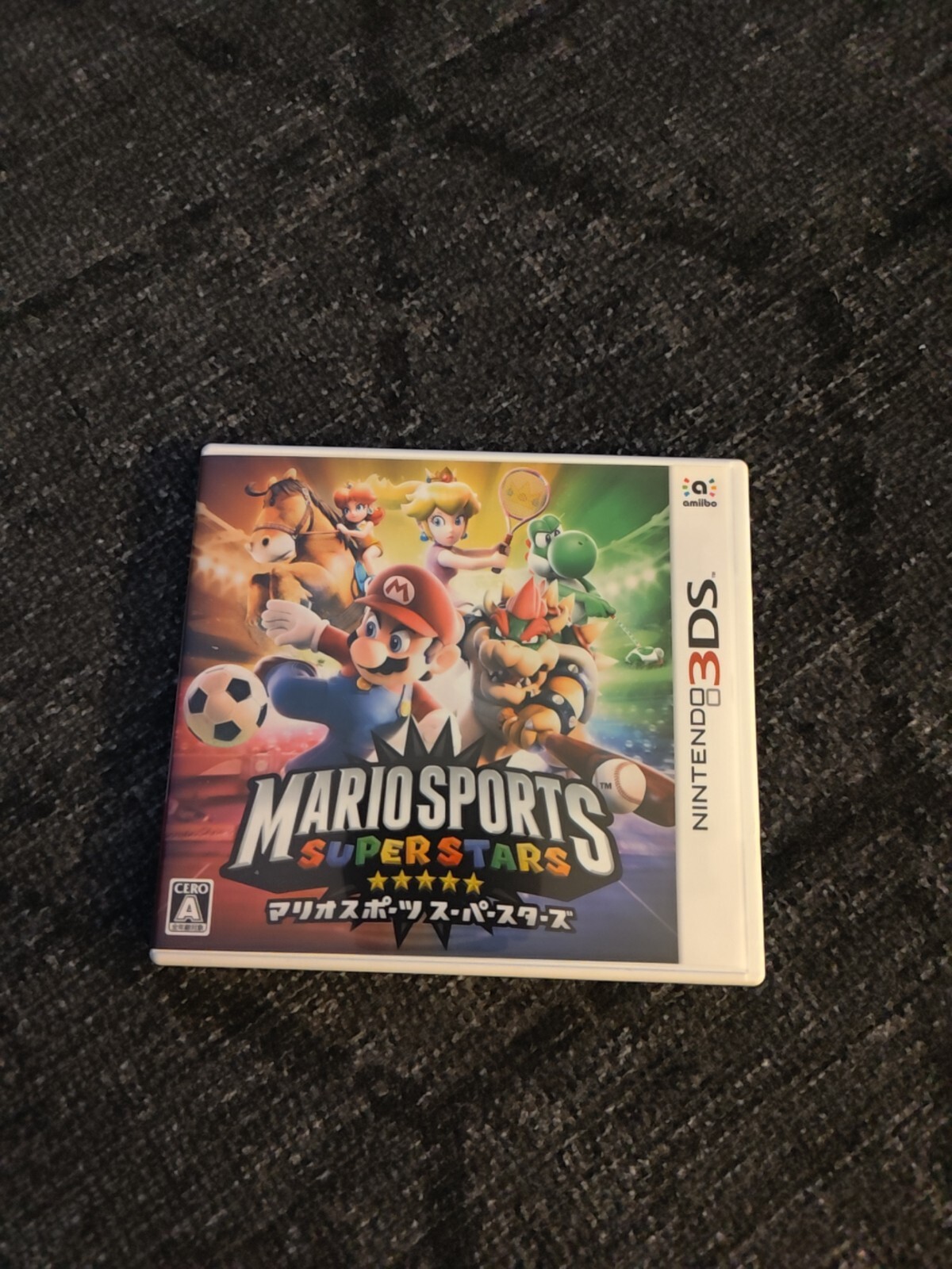 Nintendo 3DS Mario Sports Superstars w/Amiibo Card Golden Peach Japanese Version