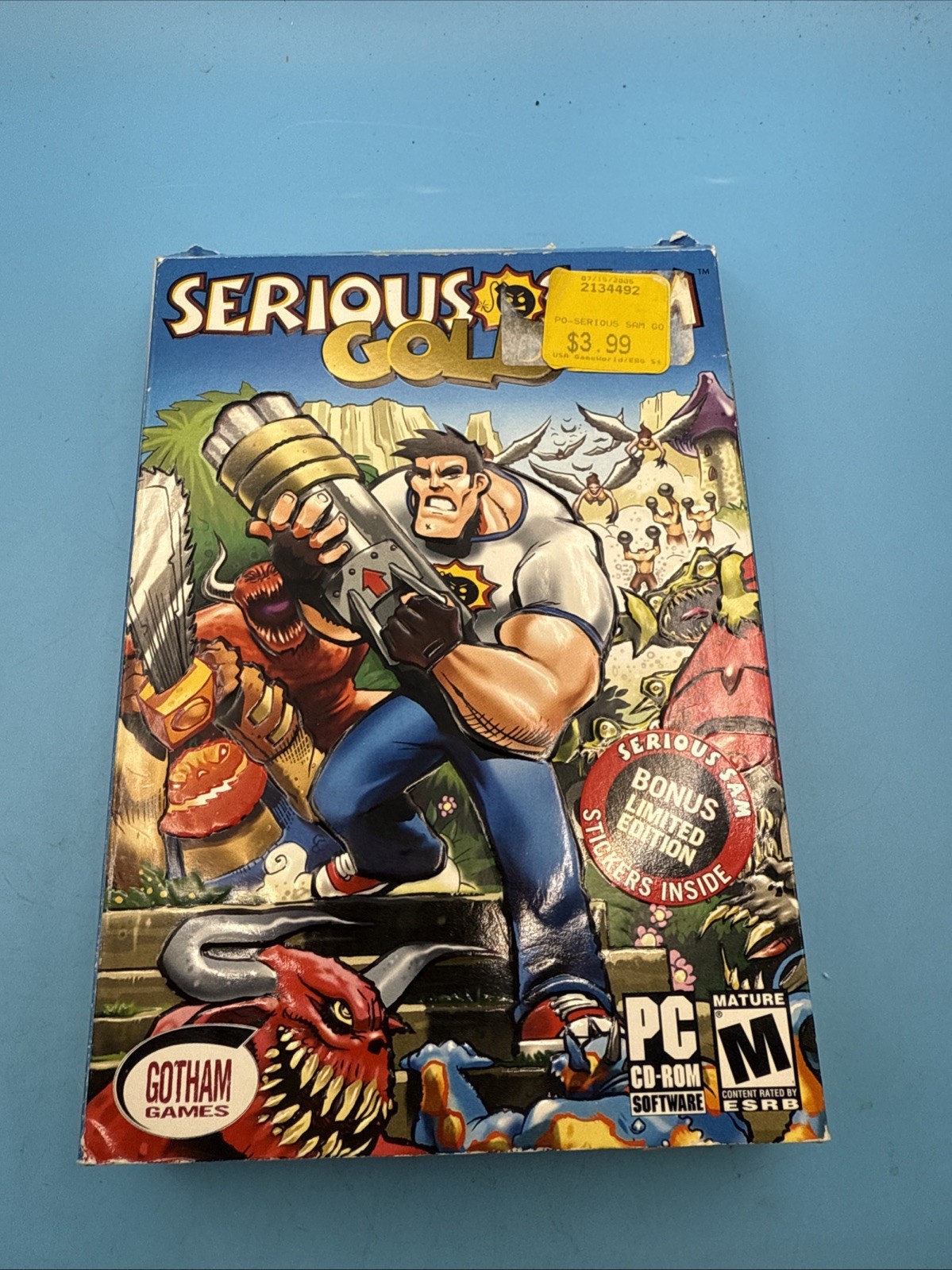 Serious Sam: Gold (PC, 2003) USA VERSION! AUTHENTIC!