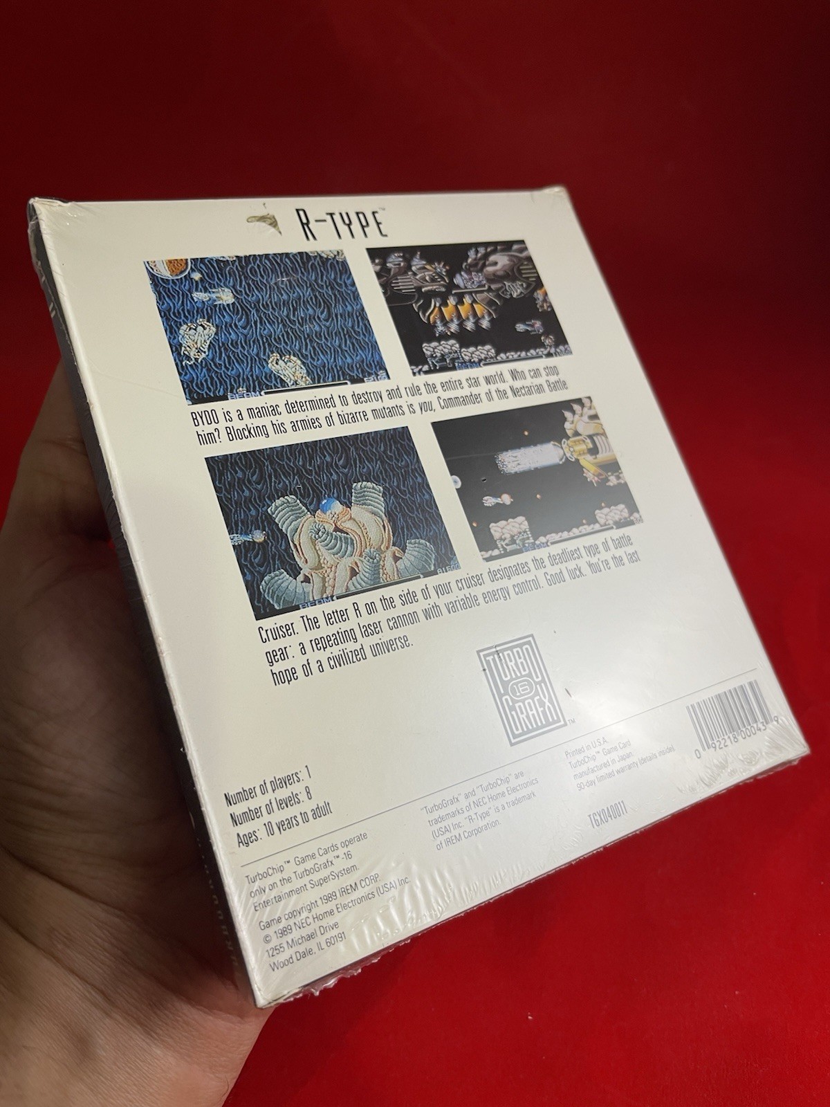 R-Type (TurboGrafx-16, 1991) Brand New Factory Sealed😱🔥
