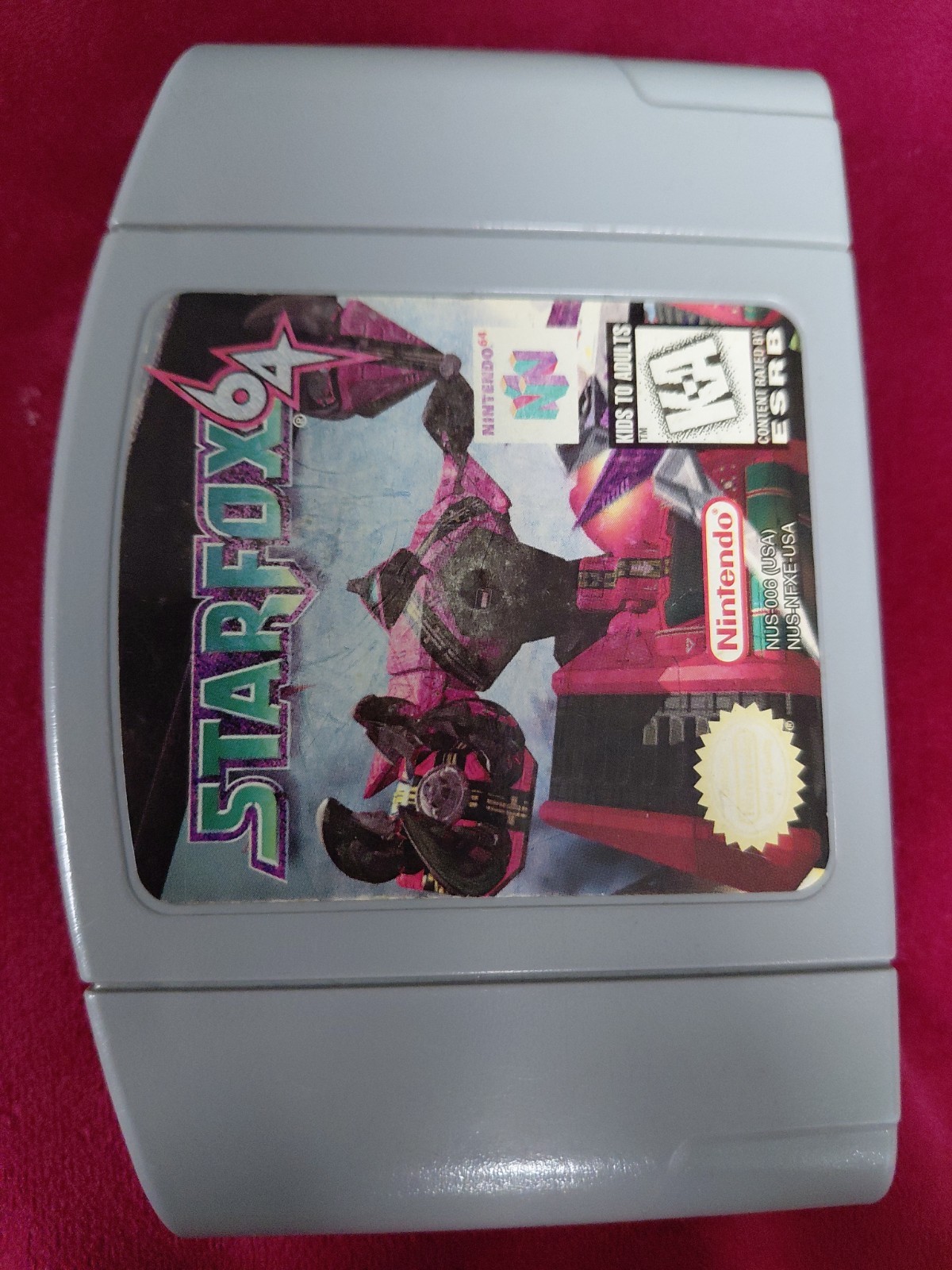 Starfox 64 Authentic Nintendo 64 Cartaridge *Tested*