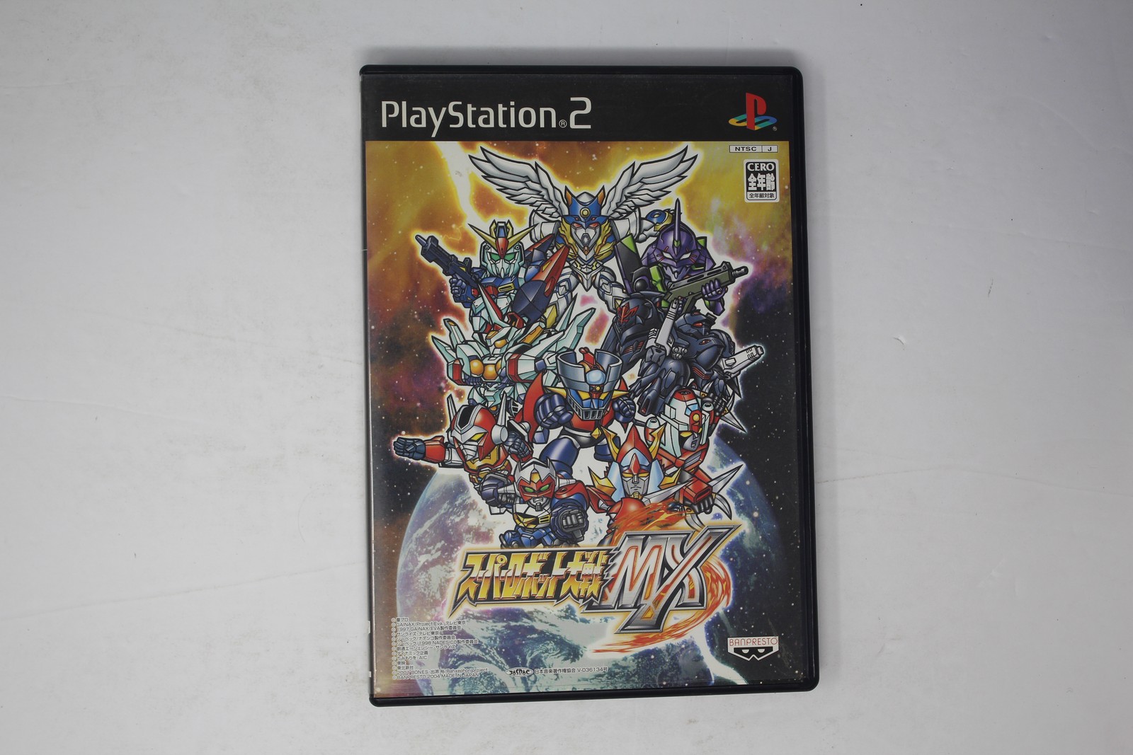 Super Robot Wars MX PlayStation 2 JPN (Region Locked)