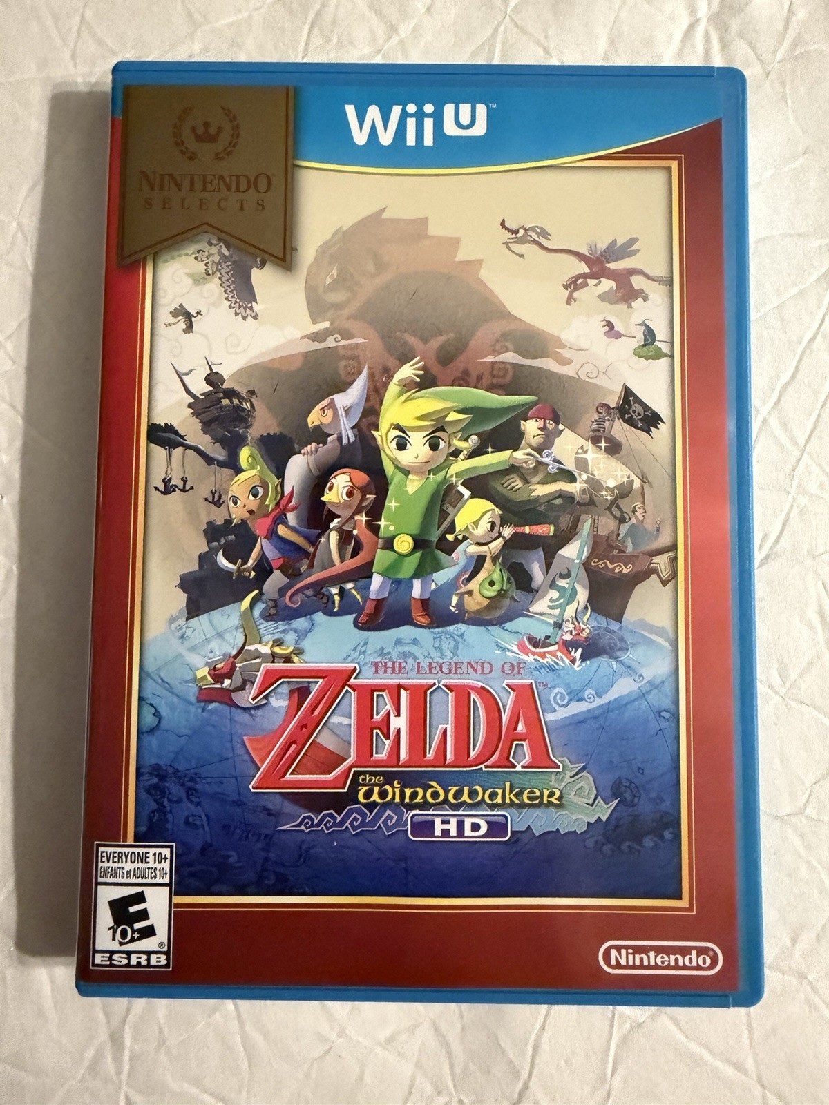 Nintendo Wii U Legend Of Zelda Wind Waker HD Selects Version