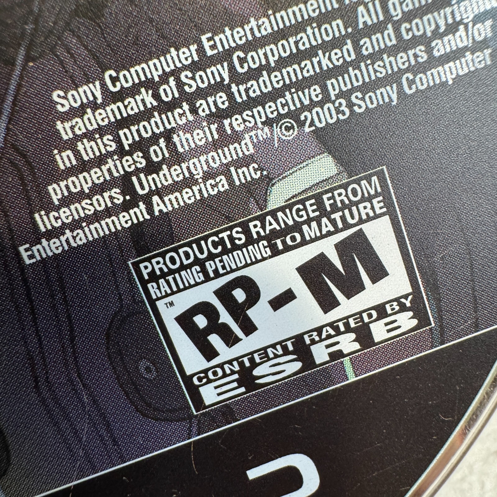 RP Rating PS2 PlayStation Magazine Original Issue #66 PlayStation 2 Demo Disc