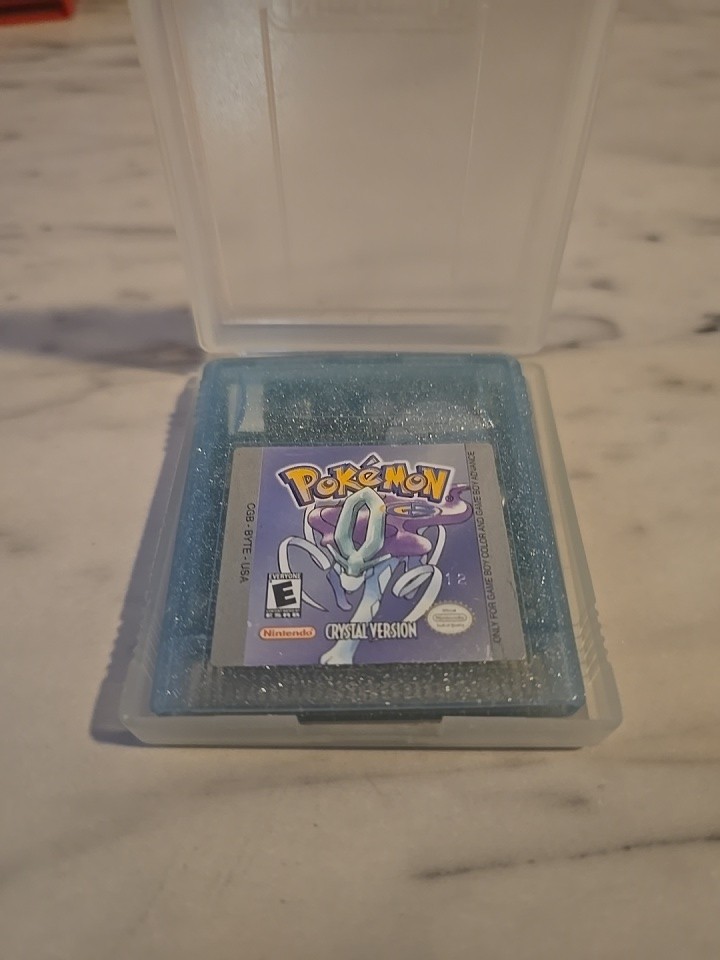 🔥Pokemon: Crystal Version (Game Boy Color, 2001) Tested Working