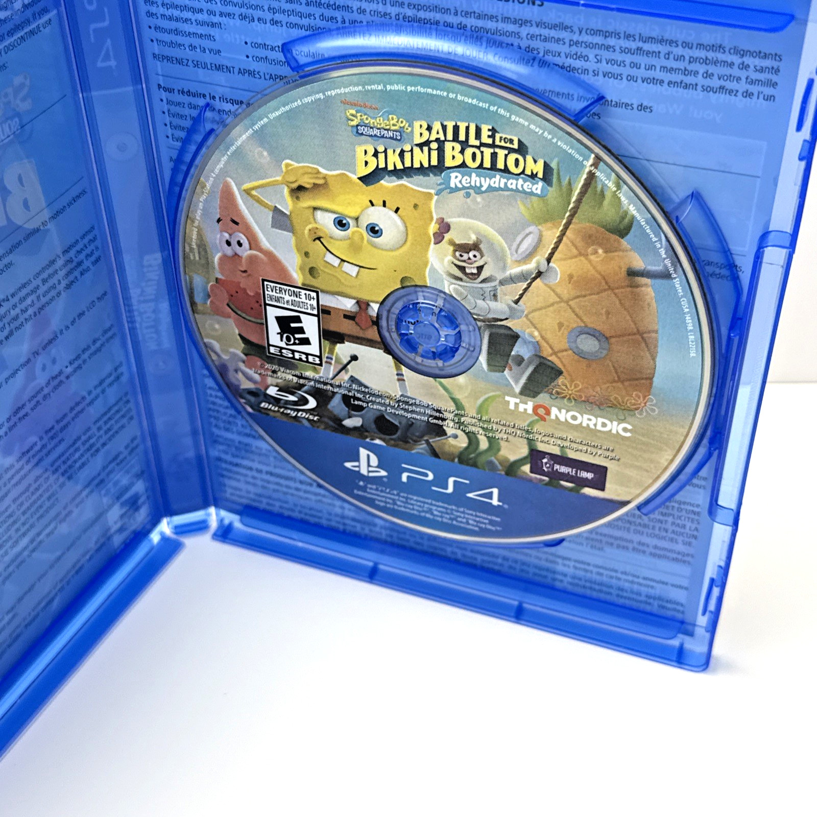 Spongebob Squarepants: Battle for Bikini Bottom Rehydrated PS4 CIB Refurbished