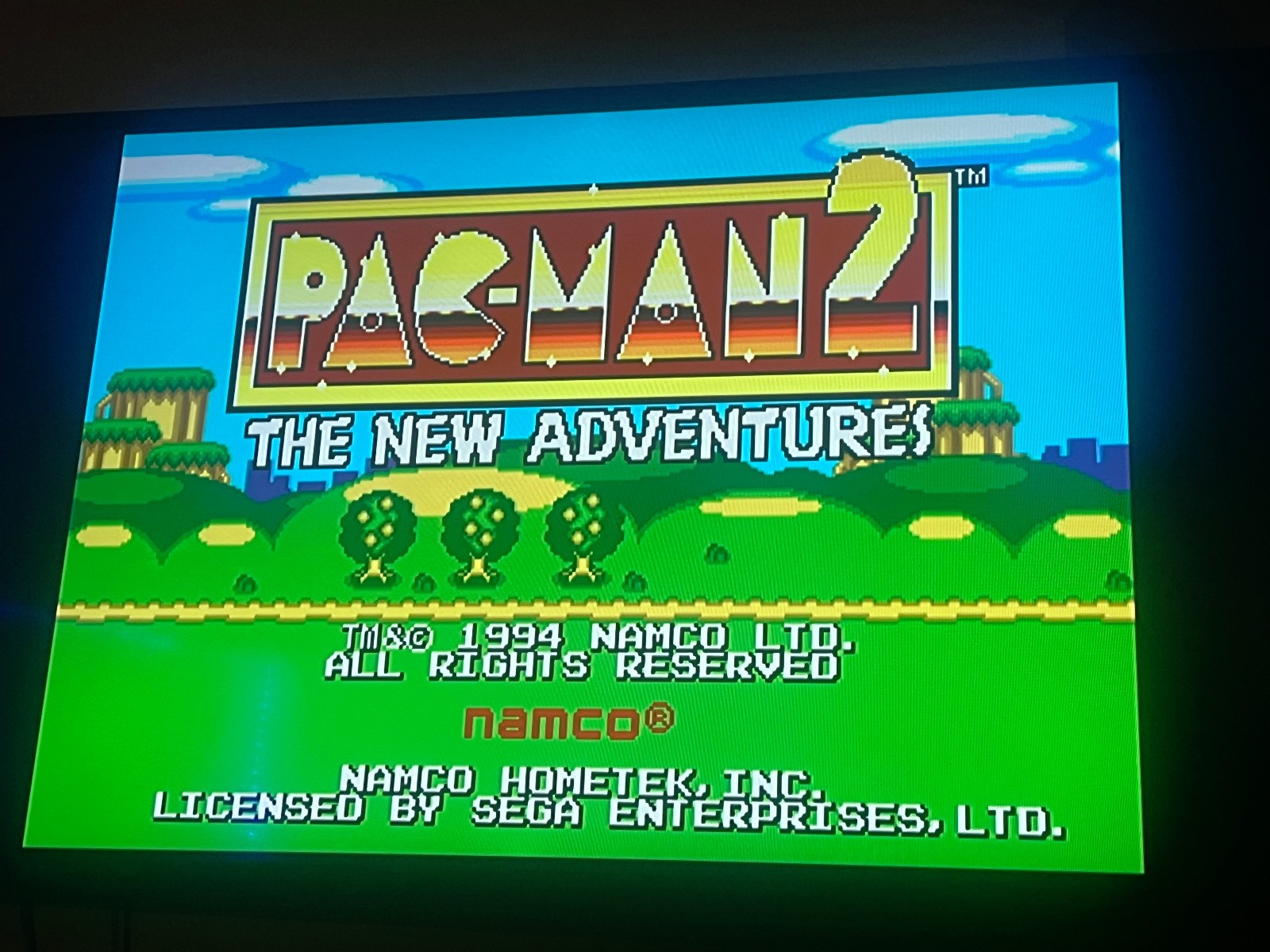 Pac-Man 2: The New Adventures (Sega Genesis, 1994) — PAC MAN 2 for GENESIS