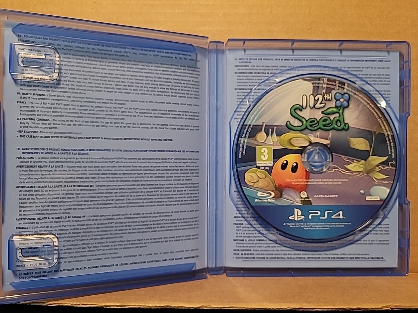 112TH SEED – Red Art Games – PS4 Game – Used – TESTED