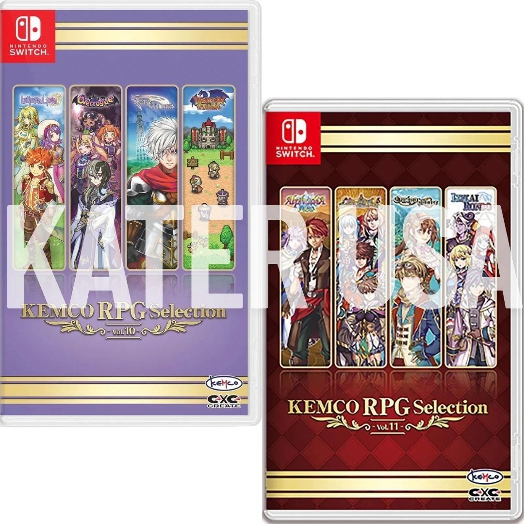 Kemco RPG Selection Vol. 10 + 11 [Multi-Language] Switch Brand New Bundle (RPG)