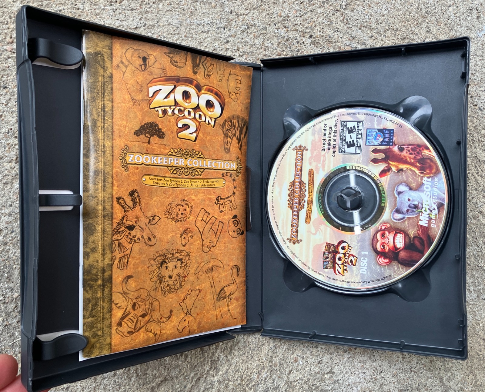 game ZOO TYCOON 2: Zookeeper Collection in box – PC 2006 – complete