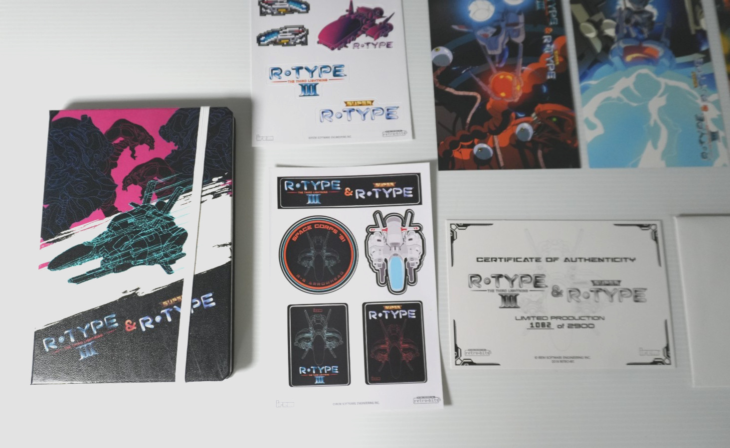 R-Type III 3 & Super R-Type Collector’s Edition SNES Retro-Bit Mint Complete CIB