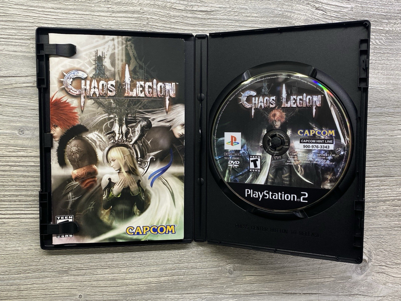 Chaos Legion Sony PlayStation 2 Ps2 – CIB w/ Manual! PRISTINE + Mint Disc!