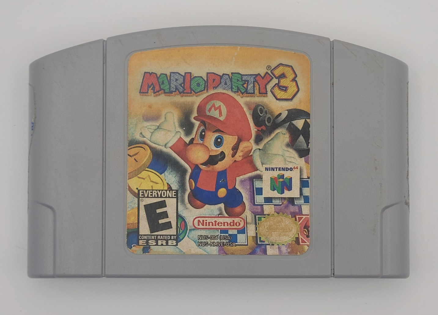 Mario Party 3 – Nintendo 64 – Game Only – GUC – Tested/Saves – Blockbuster Copy