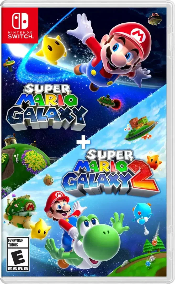 Super Mario Galaxy + Super Mario Galaxy 2 Switch Brand New Game [US 2025 Misc]
