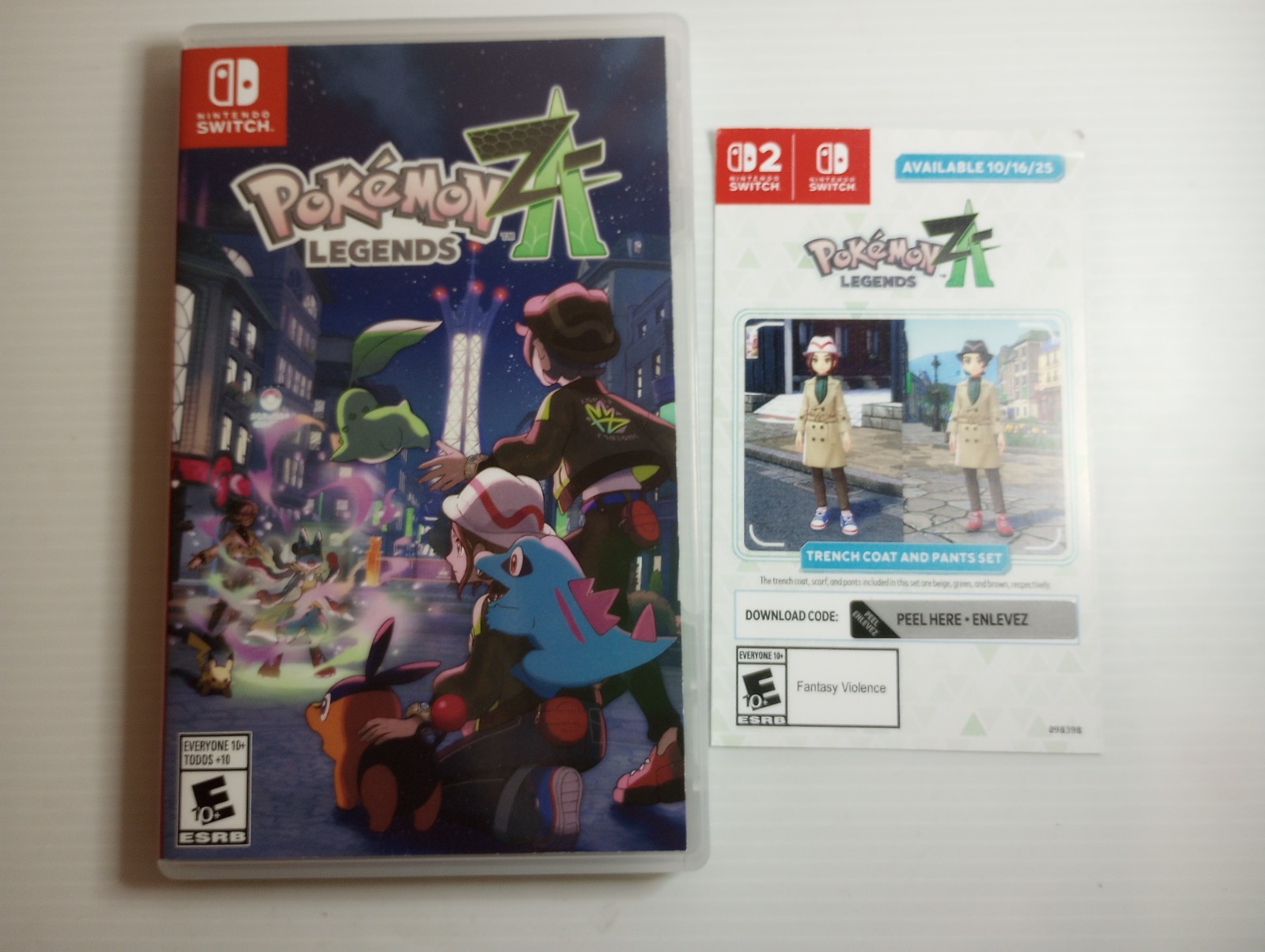 Pokemon Legends Z-A Nintendo Switch Video Game Complete in Case