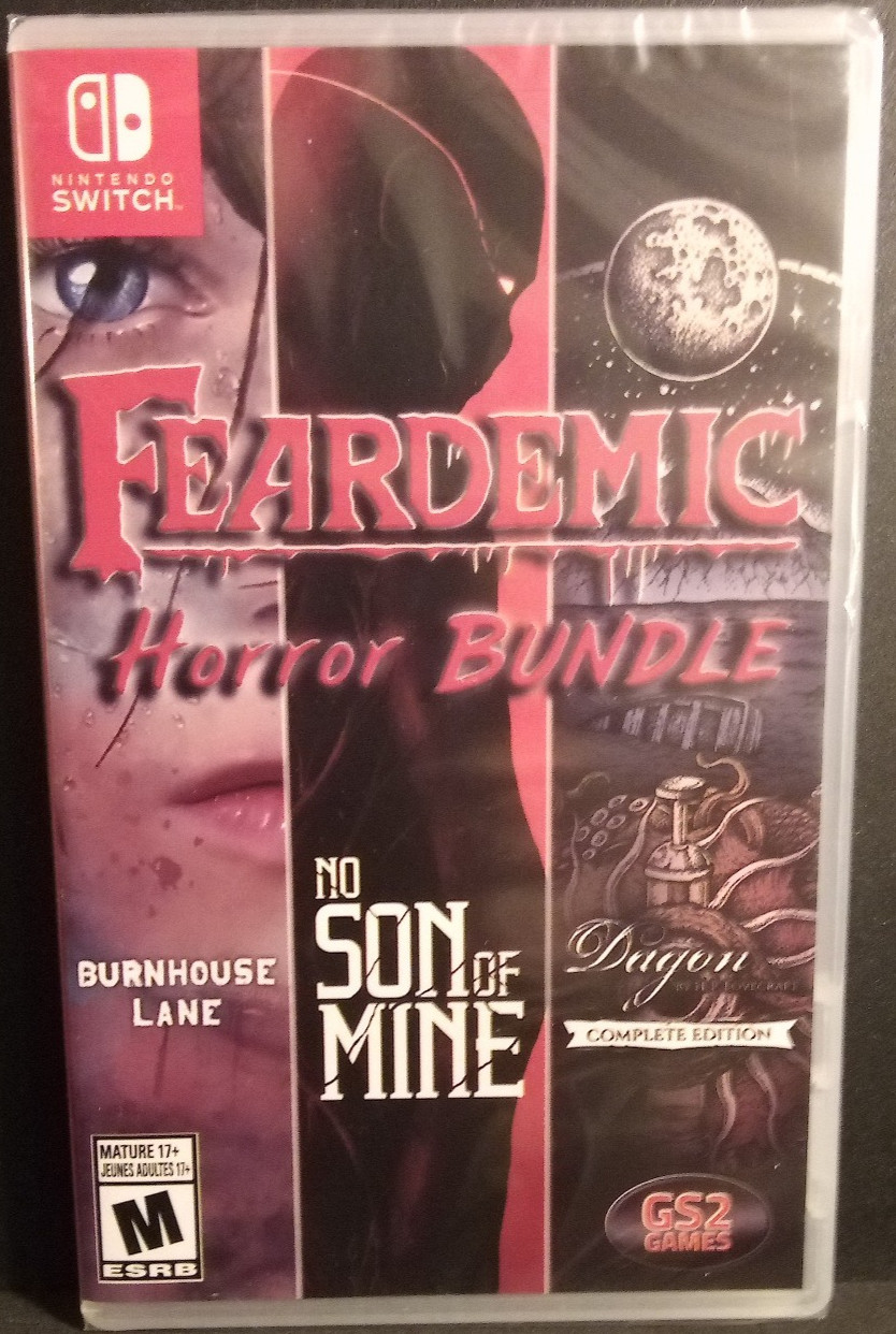 Feardemic Horror Bundle (GS2 Games) Nintendo Switch, brand new!