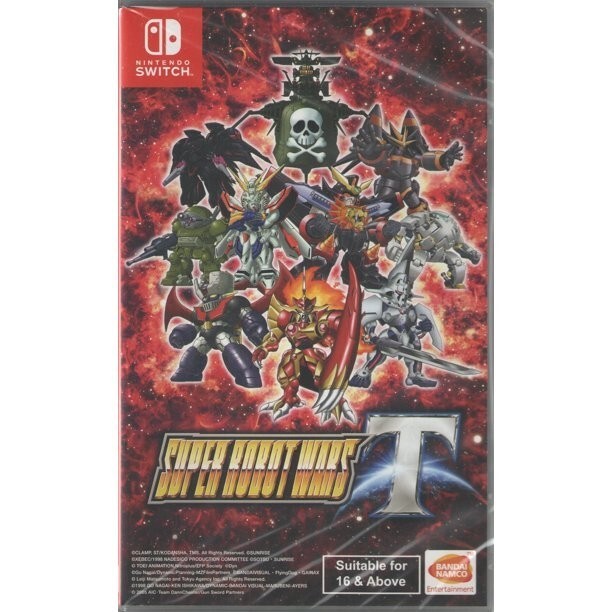 Super Robot Wars T Switch Brand New Game (2019 Tactical RPG)