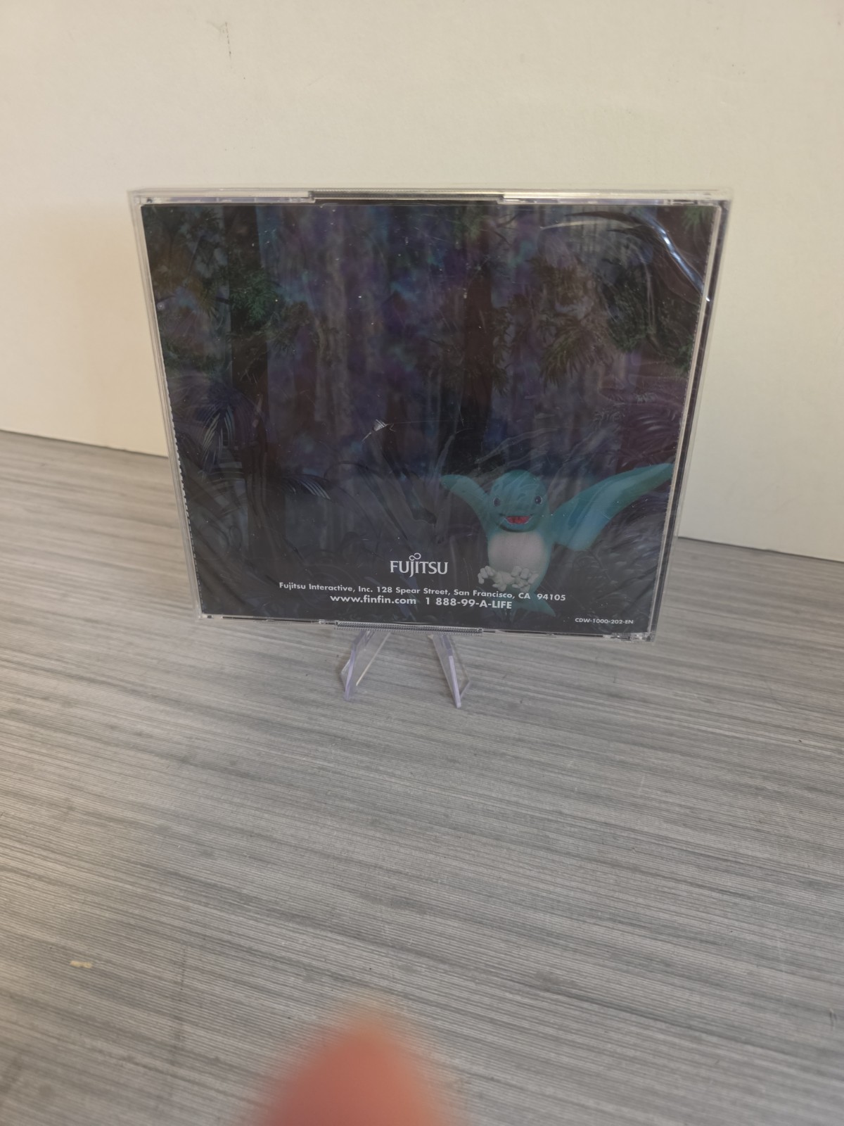 Fin Fin It’s A.L.I.V.E The Real Computer Creature. PC Windows 95 2 Disc Sealed!