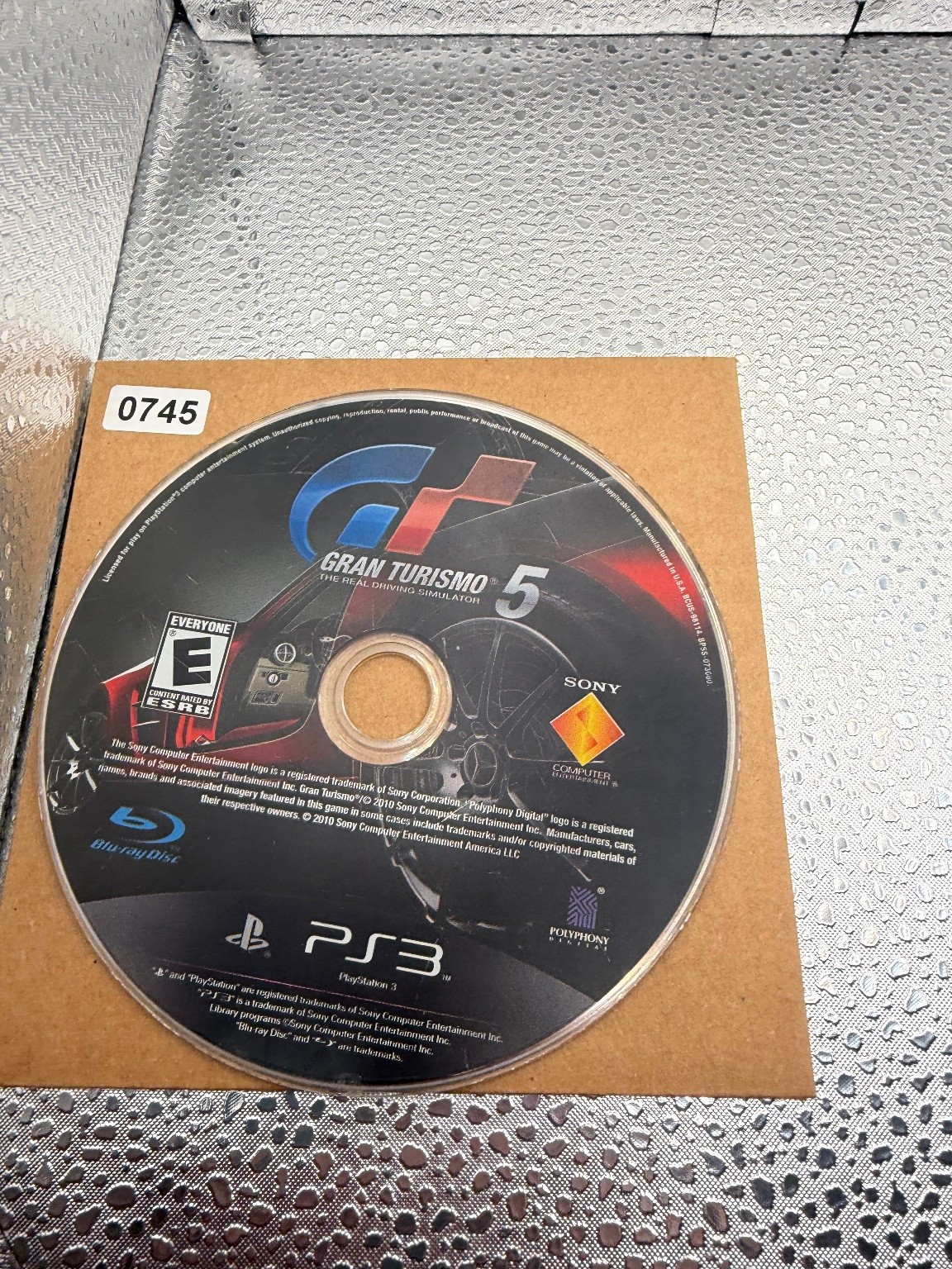 Gran Turismo 5 PlayStation 3 PS3 Video Game Racing Simulator