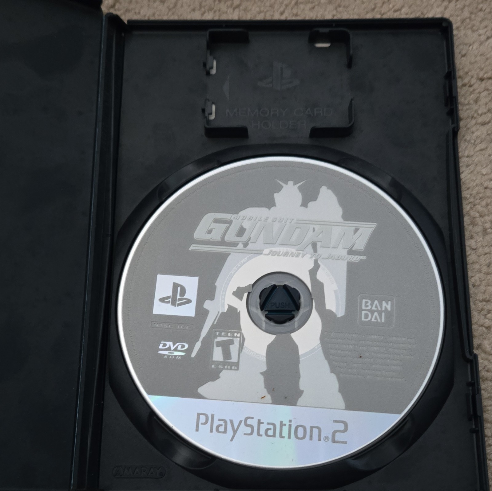 Bandai Mobile Suit Gundam: Journey to Jaburo Action & Adventure T PS2 MC