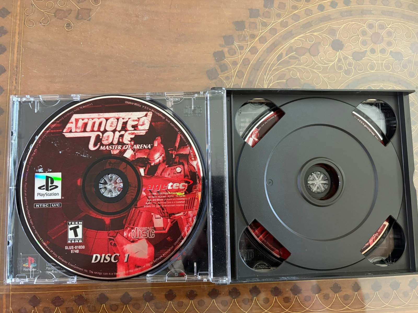 Armored Core: Master of Arena (Sony PlayStation 1, 2000) (No Manual) Tested