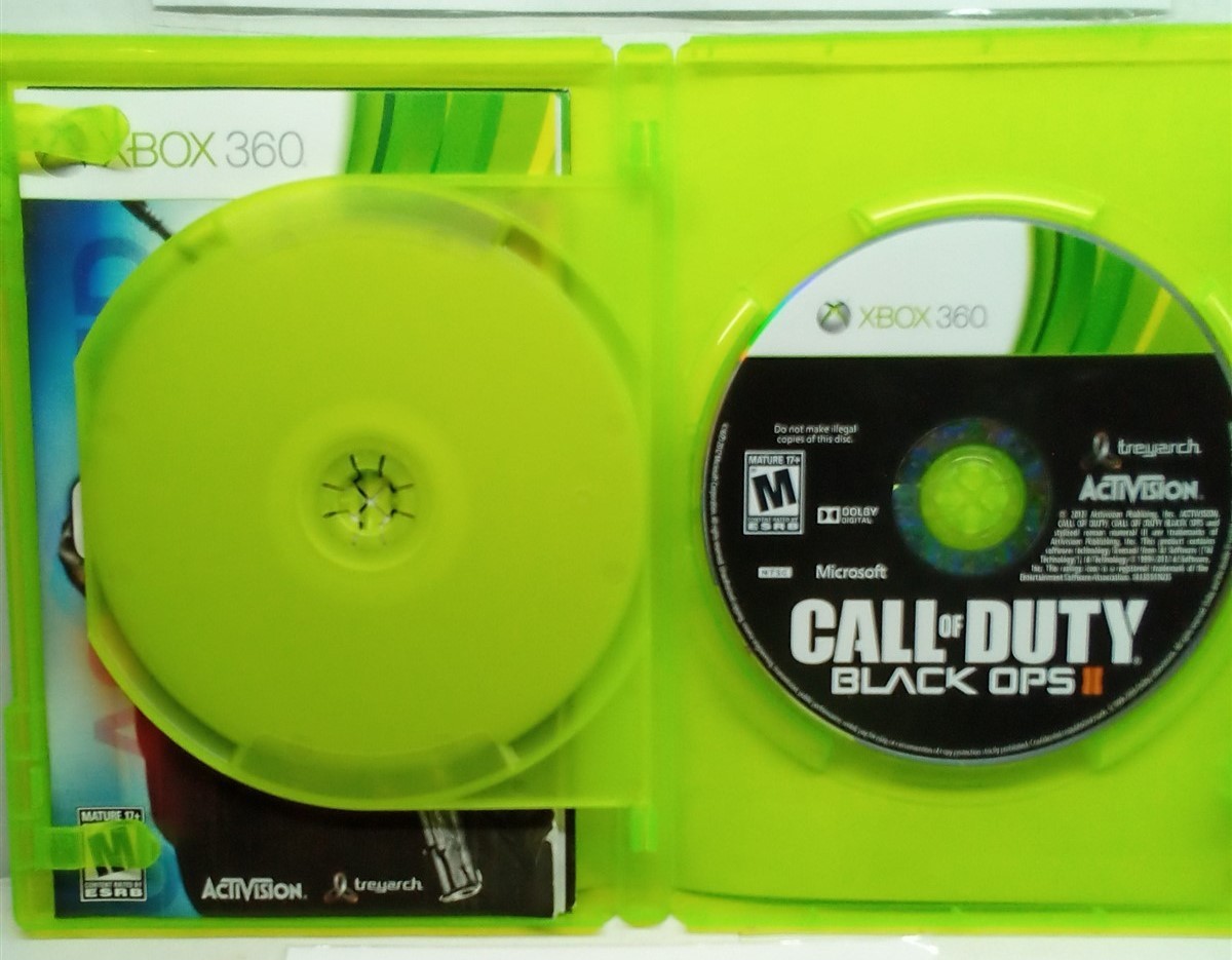 Call of Duty: Black Ops 1 & 2 (Xbox 360, 2015) Complete Tested Working Free Ship
