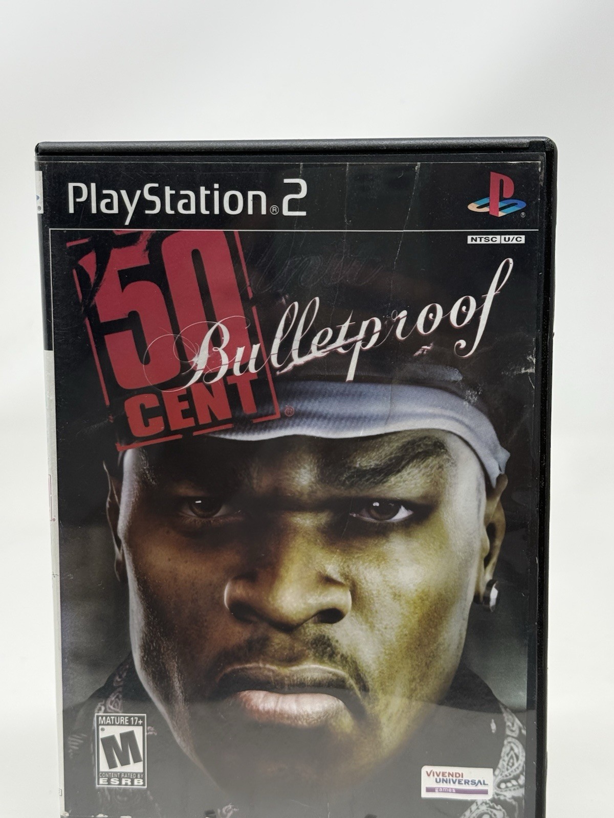 50 Cent Bulletproof PS2 PlayStation 2 Complete CIB Black Label Pristine Disc