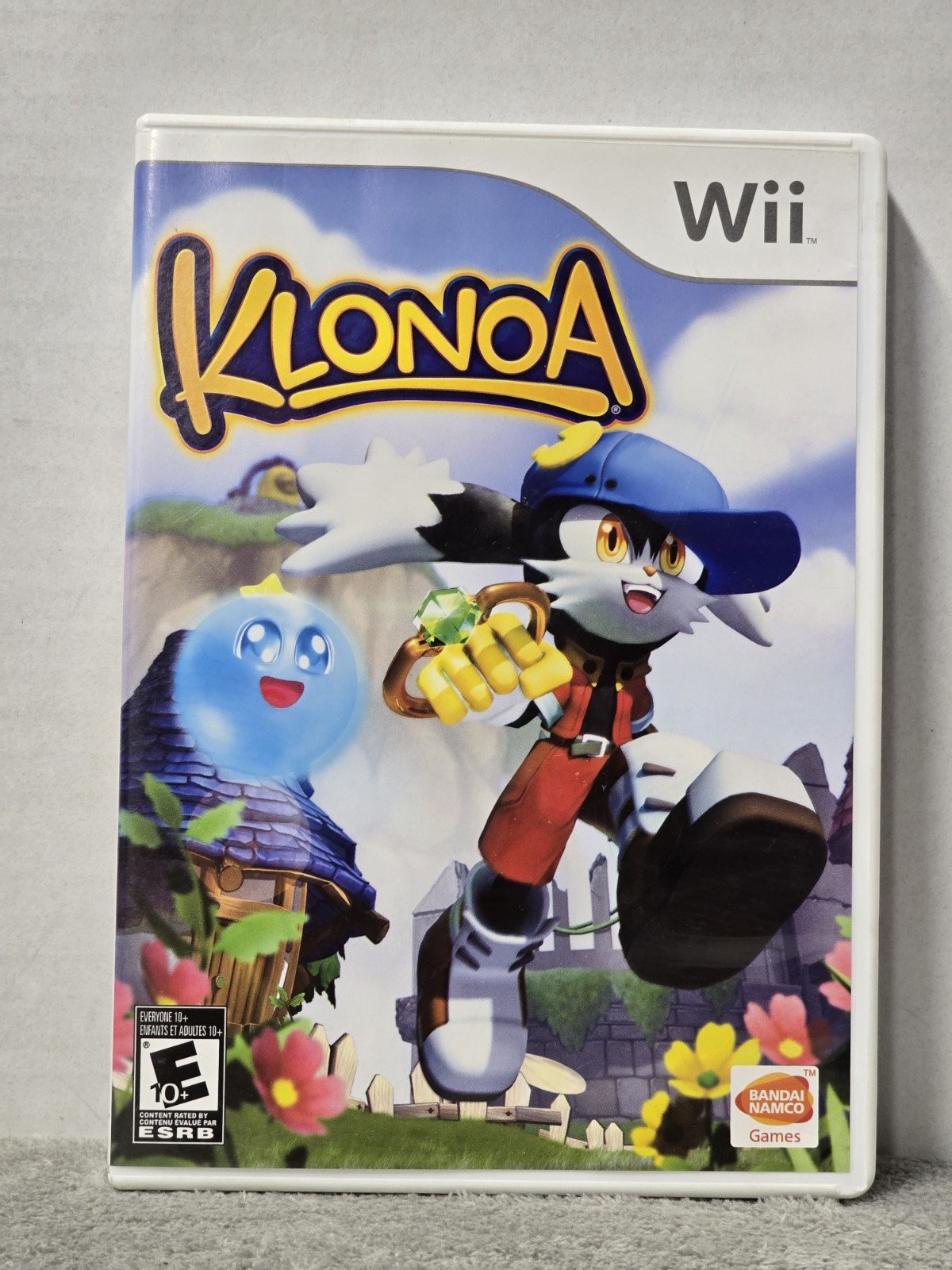 Klonoa (Nintendo Wii, 2009, Bandai Namco) – Game Disc & Case – Tested & Working!
