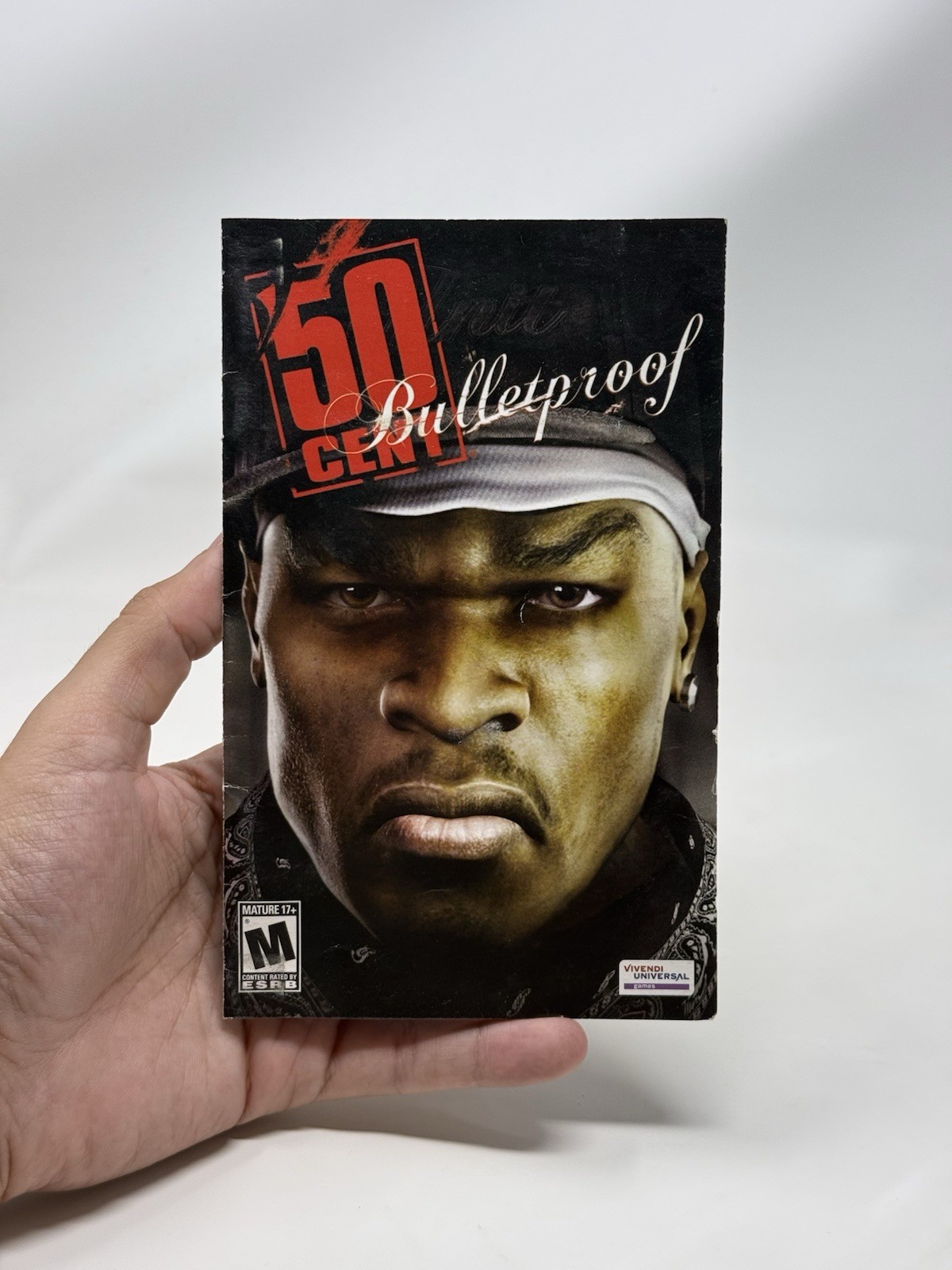 50 Cent Bulletproof PS2 PlayStation 2 Complete CIB Black Label Pristine Disc