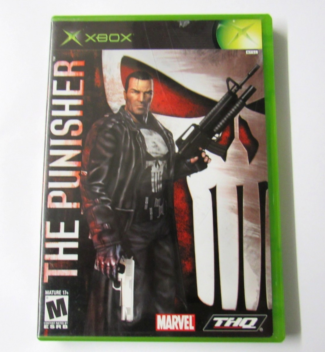 The Punisher – Original Xbox OG Xbox – Manual And Case, NO GAME