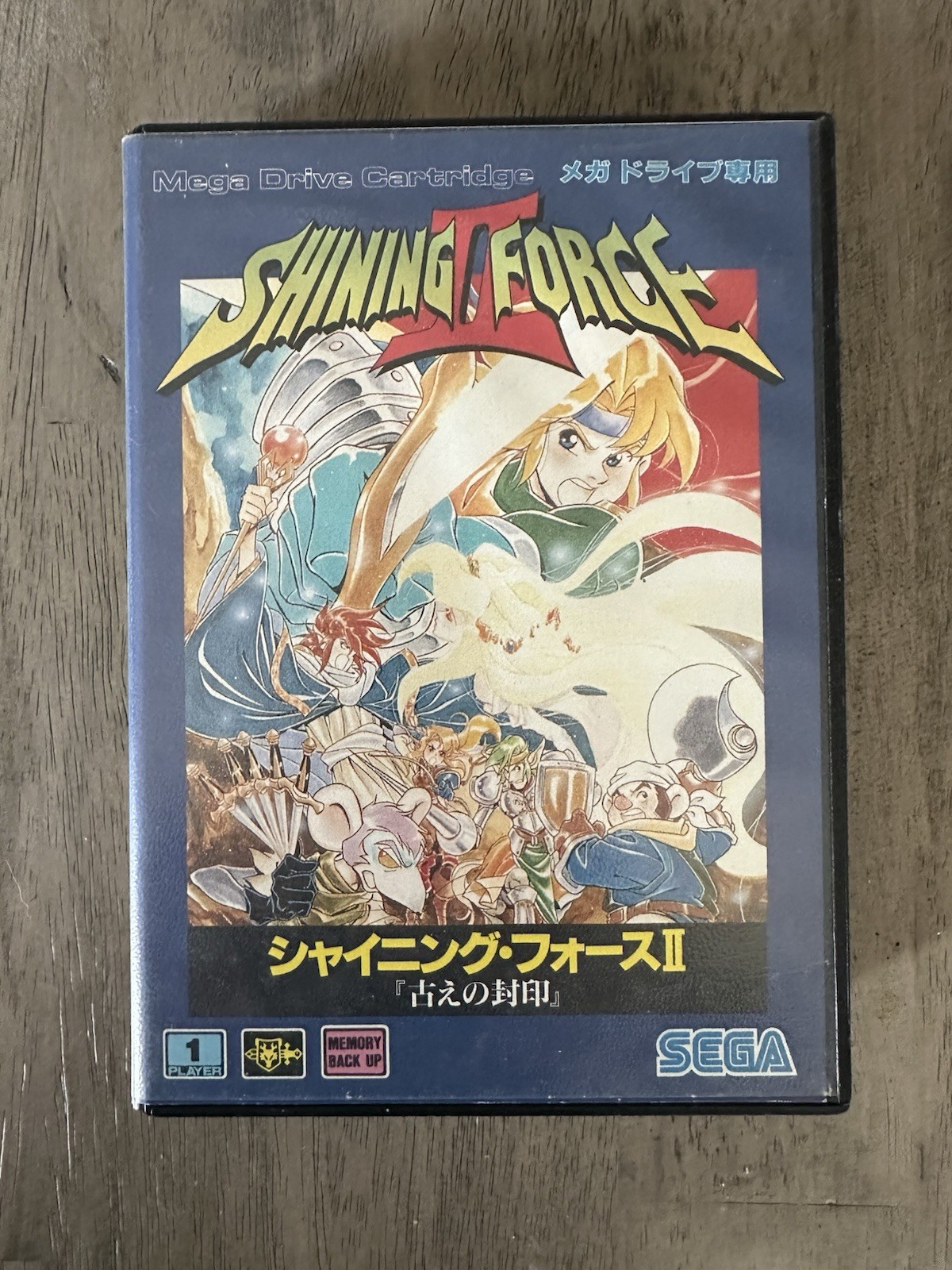 Sega Mega Drive Shining Force 2 boxed + Map Japan MD game US Seller