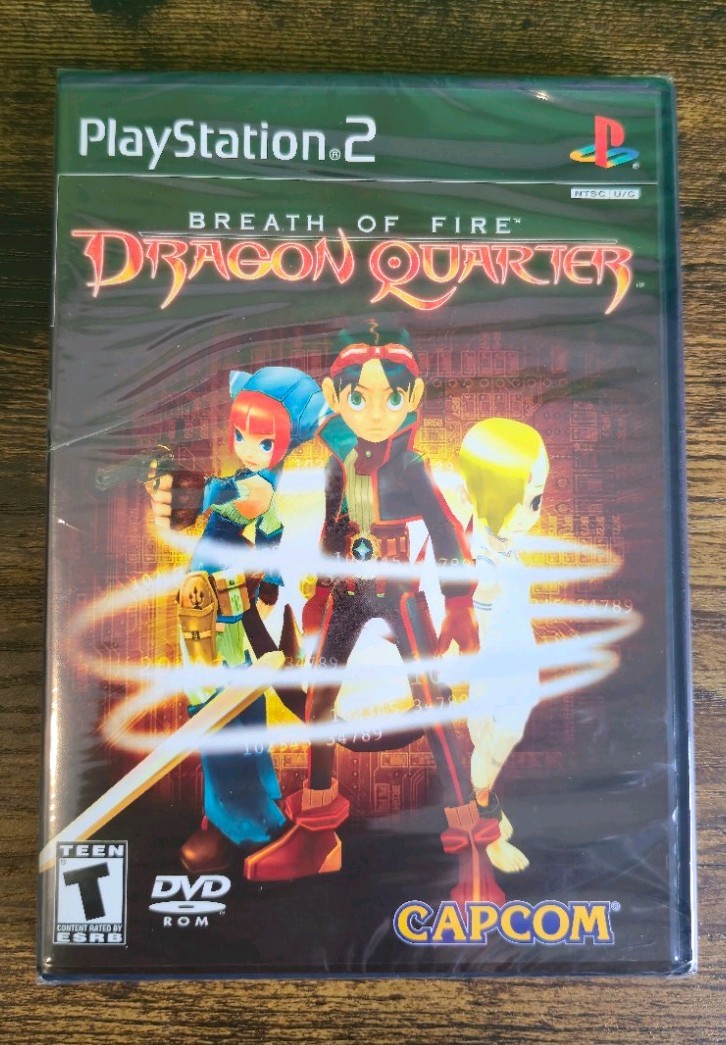 Breath of Fire: Dragon Quarter (PlayStation 2, 2003) Brand New Factory Sealed