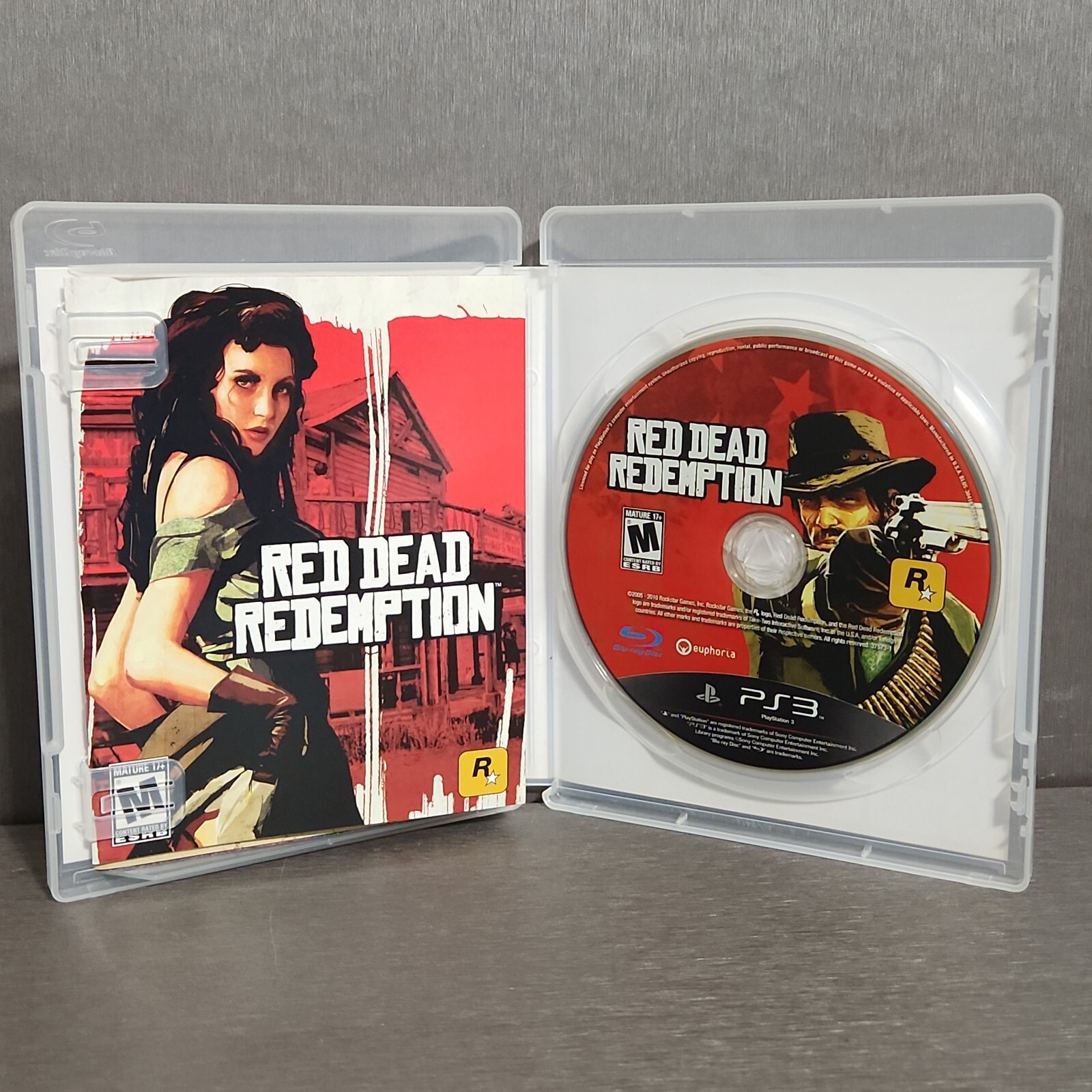 Red Dead Redemption PlayStation 3 PS3 Complete Video Game w/Map
